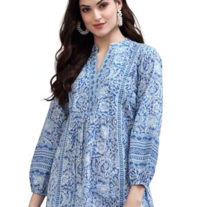 Women's Floral Cotton Top