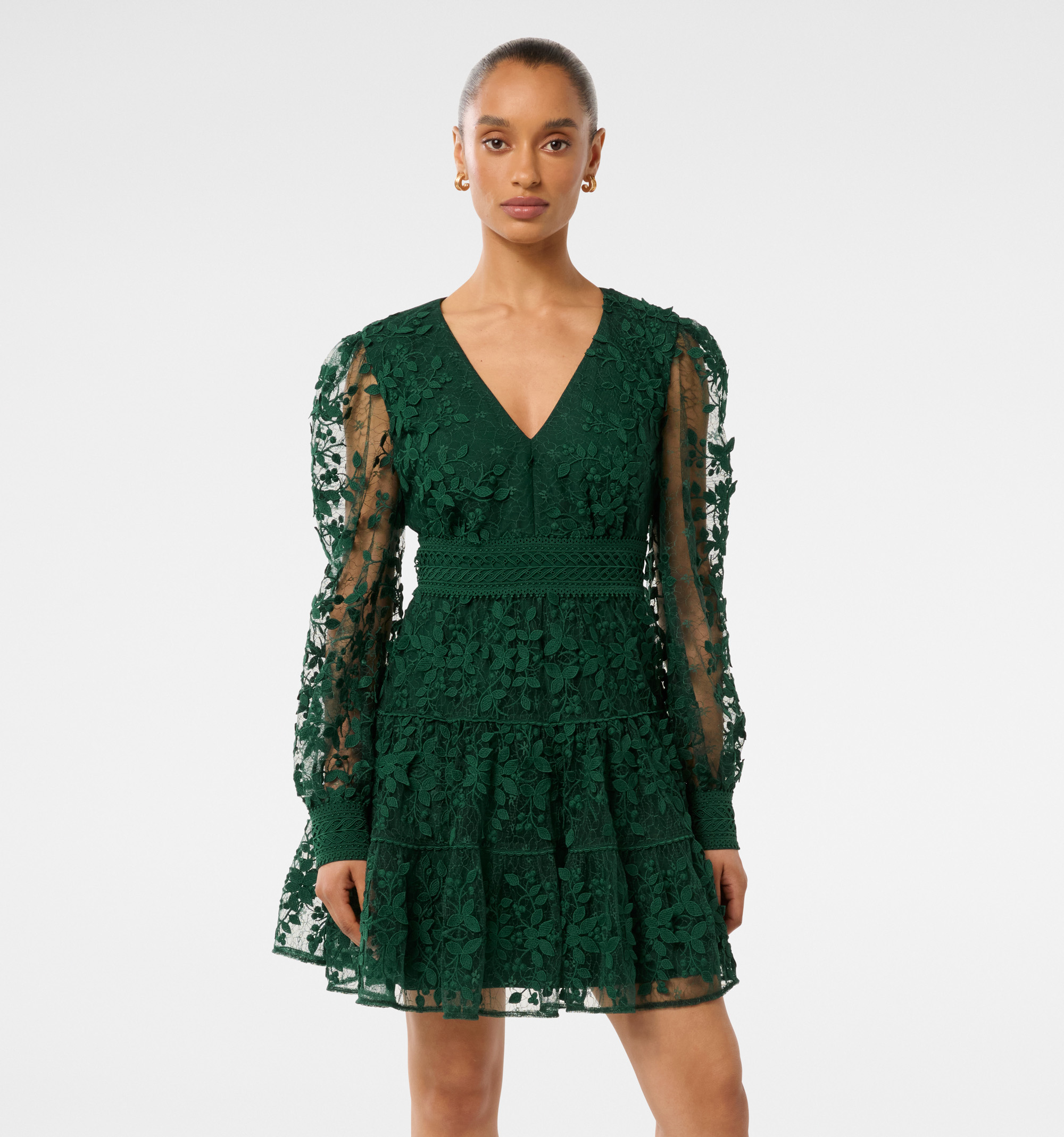 Frances Petite Lace Mini Dress