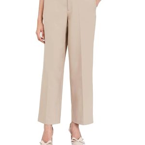 Wide Leg 4-Way Stretch Formal Trousers