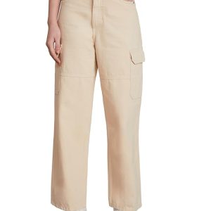Women's Wide Leg Cargo Jeans